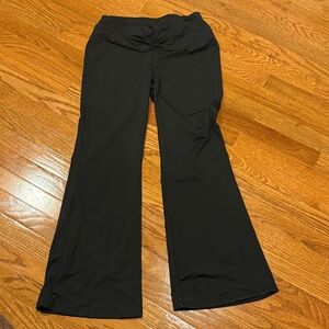Sheen Petite Large Brand New Black Flared Yoga Pants